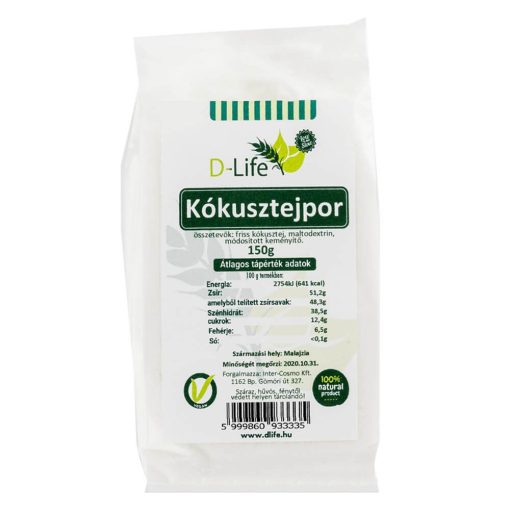 D-Life Kókusztejpor 150g