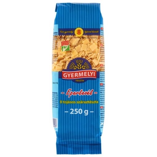 Gyermelyi Eperlevél, 8 tojásos száraztészta 250 g