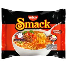 Nissin Smack csípős marhahúsos instant tészta - 100 g