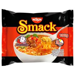 Nissin Smack csípős marhahúsos instant tészta - 100 g