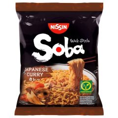   Nissin Soba instant tésztaétel japán curry ízesítéssel - 111 g