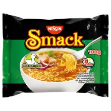 Nissin Smack instant tészta leves fűszeres kacsa ízesítéssel - 100 g