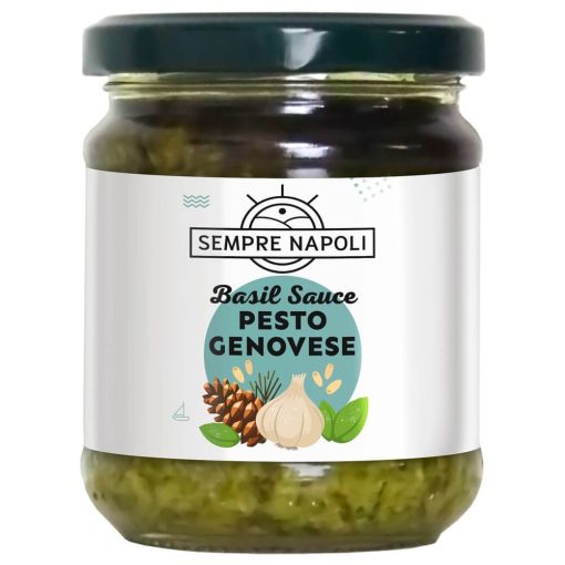 Sempre Napoli – Genovai stílusú bazsalikomos pesto szósz 180g