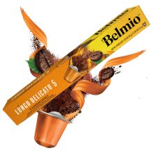 Belmio Café Lungo Delicato kávékapszula, 10 db/dobozos kiszerelésben