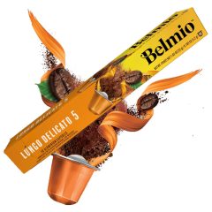   Belmio Café Lungo Delicato kávékapszula, 10 db/dobozos kiszerelésben
