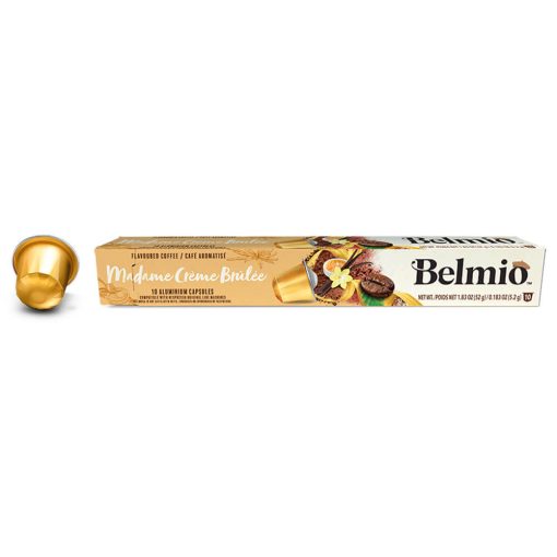 Belmio Café Madame Créme Brulée kávékapszula, 10 db/dobozos kiszerelésben