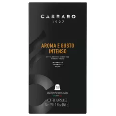   Carraro Aroma E Gusto Intenso Premium - 10 db kapszula/doboz kiszereléssel