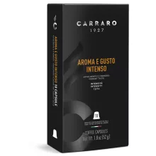Carraro Aroma E Gusto Intenso Premium - 10 db kapszula/doboz kiszereléssel