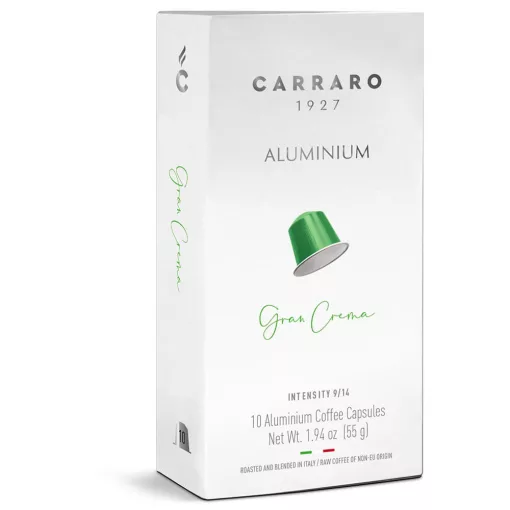 Carraro Gran Crema - 10 db kapszula/doboz kiszereléssel