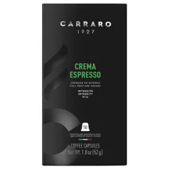   Carraro Crema Espresso Premium - 10 db kapszula/doboz kiszereléssel