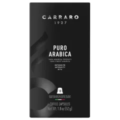   Carraro Puro Arabica Premium - 10 db kapszula/doboz kiszereléssel