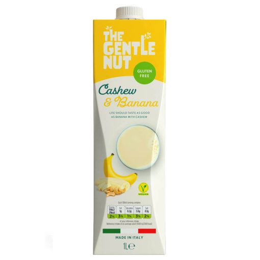 The Gentle Nut Banános kesudióital  - 1 liter