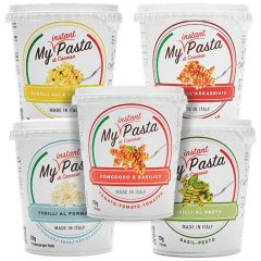   My Instant Pasta orsótészta vegyes ízekben - 5 napos vegyes-mix - 5x70 g / 5 napos csomag