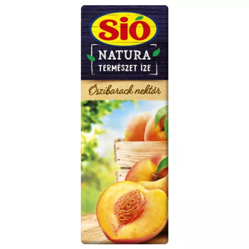 Sió Natura Őszibarack Nektár 50% - 1 liter