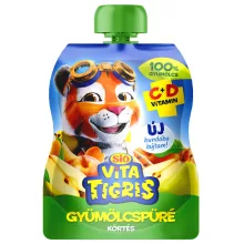 Sió Vitatigris Körte gyümölcspüré 100% - 90 g