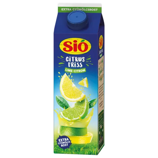Sió Citrusfriss Lime-Citrom ital gyümölcshússal 12% - 1 liter