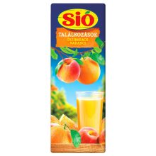 Sió Találkozások rostos Őszibarack-Narancs gyümölcsital - 1 liter