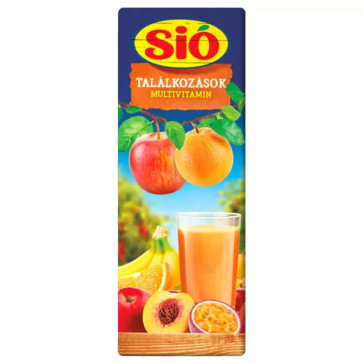 Sió Találkozások rostos Multivitamin gyümölcsital - 1 liter