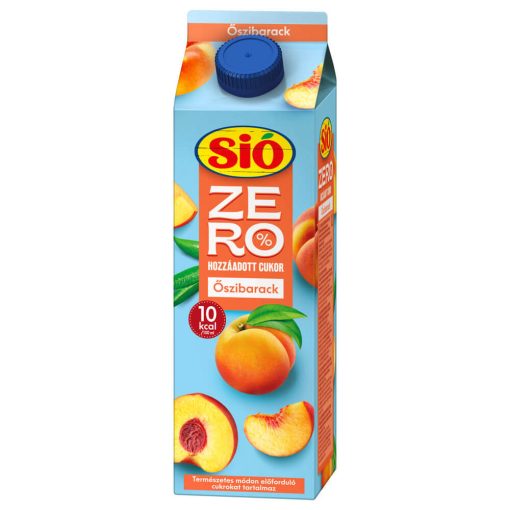 Sió Zero rostos Őszbarack gyümölcsital 20% - 1 liter