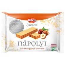 URBAN Love free, Mogyorós nápolyi szelet, 65g HCN